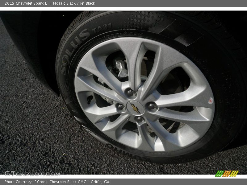 Mosaic Black / Jet Black 2019 Chevrolet Spark LT
