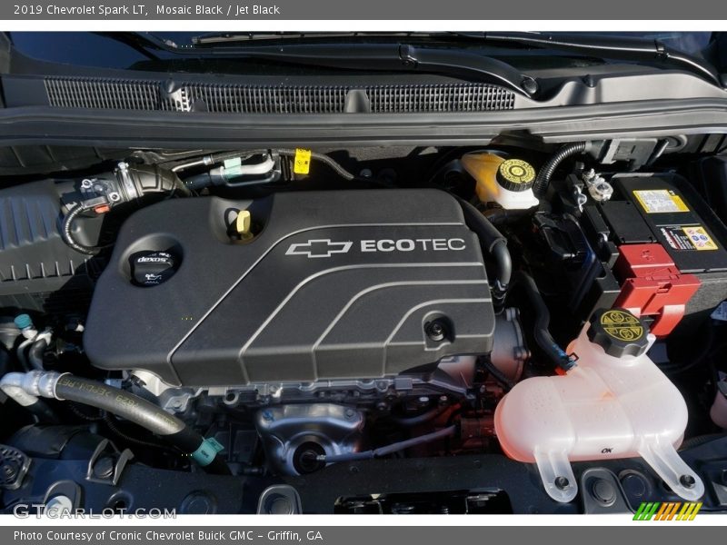Mosaic Black / Jet Black 2019 Chevrolet Spark LT