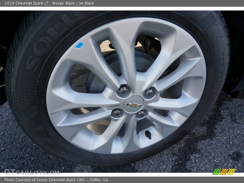 Mosaic Black / Jet Black 2019 Chevrolet Spark LT