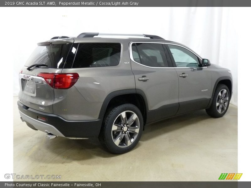 Pepperdust Metallic / Cocoa/Light Ash Gray 2019 GMC Acadia SLT AWD