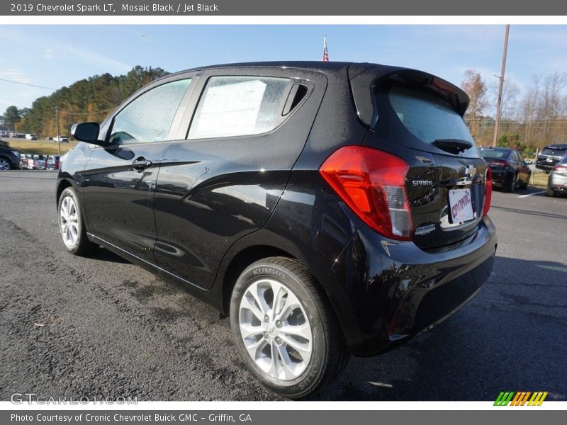 Mosaic Black / Jet Black 2019 Chevrolet Spark LT