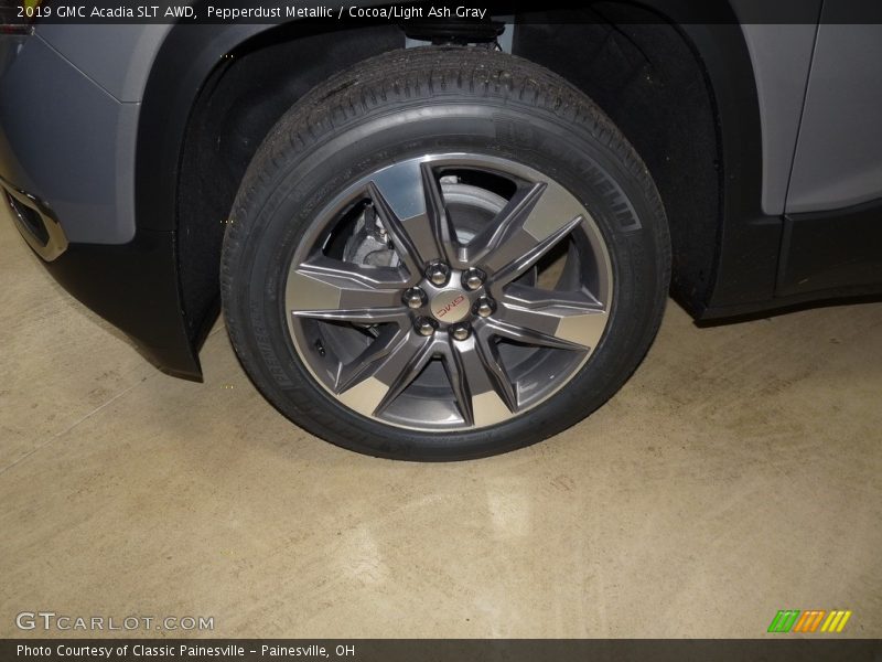 Pepperdust Metallic / Cocoa/Light Ash Gray 2019 GMC Acadia SLT AWD