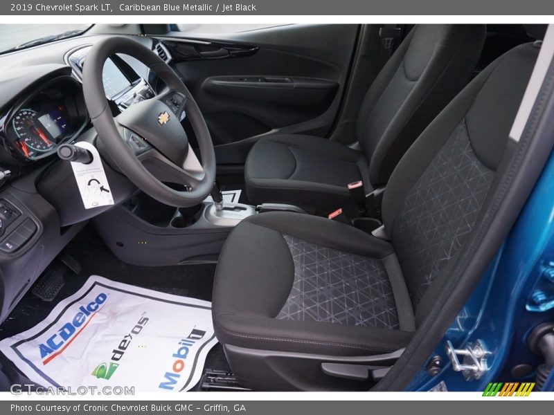 Caribbean Blue Metallic / Jet Black 2019 Chevrolet Spark LT