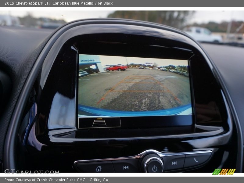 Caribbean Blue Metallic / Jet Black 2019 Chevrolet Spark LT