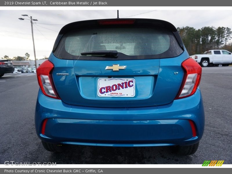 Caribbean Blue Metallic / Jet Black 2019 Chevrolet Spark LT