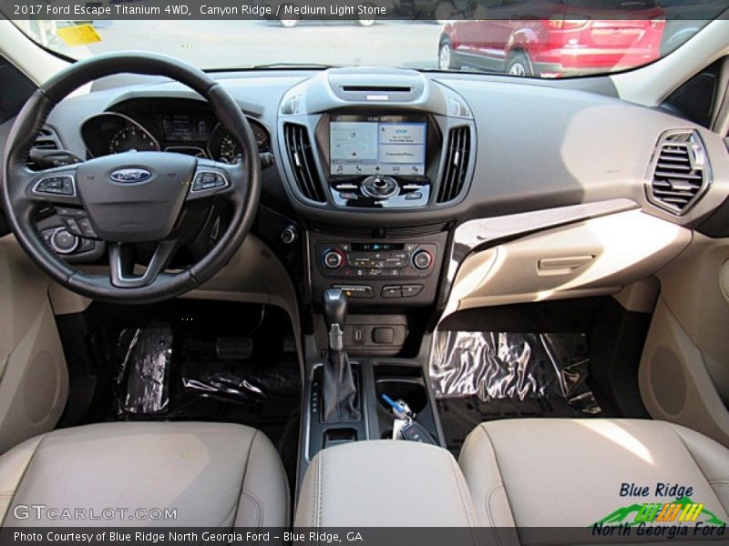 Canyon Ridge / Medium Light Stone 2017 Ford Escape Titanium 4WD