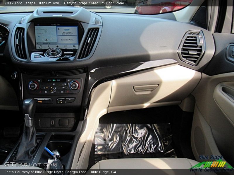 Canyon Ridge / Medium Light Stone 2017 Ford Escape Titanium 4WD