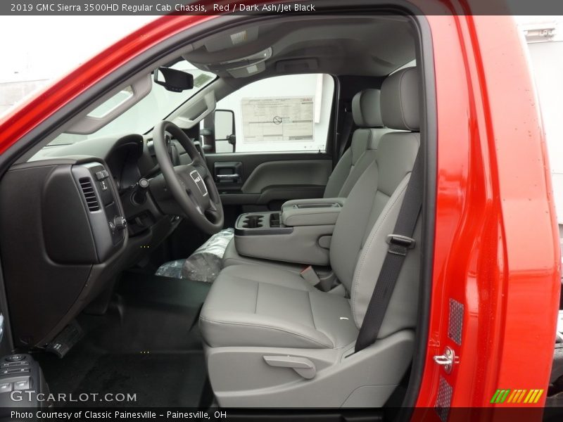 Red / Dark Ash/Jet Black 2019 GMC Sierra 3500HD Regular Cab Chassis