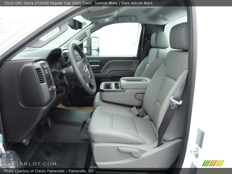  2019 Sierra 3500HD Regular Cab Utility Truck Dark Ash/Jet Black Interior