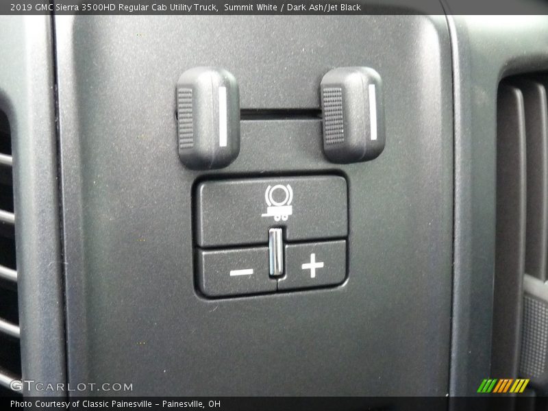 Summit White / Dark Ash/Jet Black 2019 GMC Sierra 3500HD Regular Cab Utility Truck