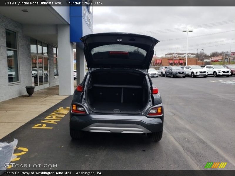 Thunder Gray / Black 2019 Hyundai Kona Ultimate AWD
