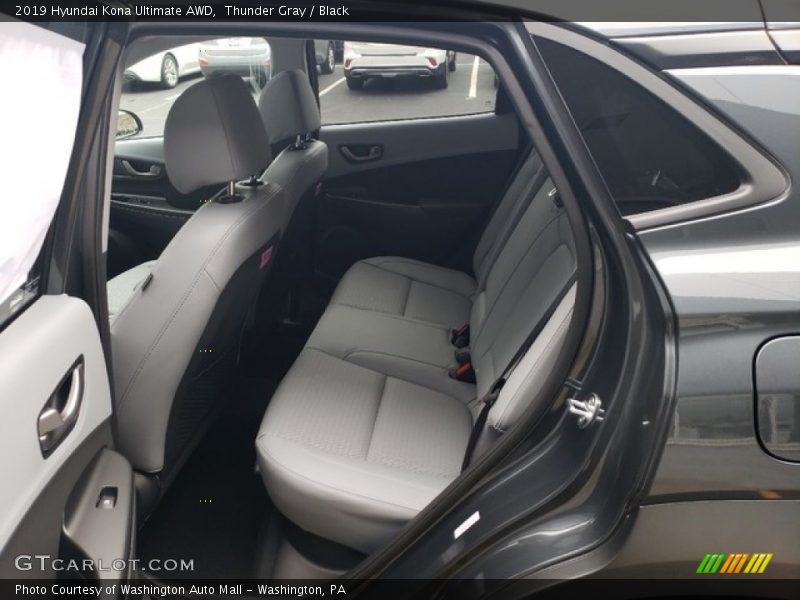 Thunder Gray / Black 2019 Hyundai Kona Ultimate AWD