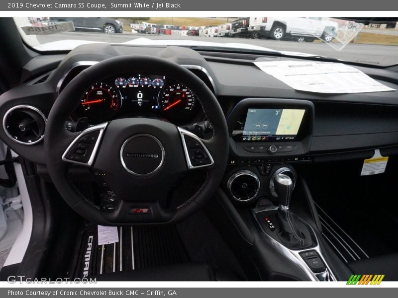 Summit White / Jet Black 2019 Chevrolet Camaro SS Coupe