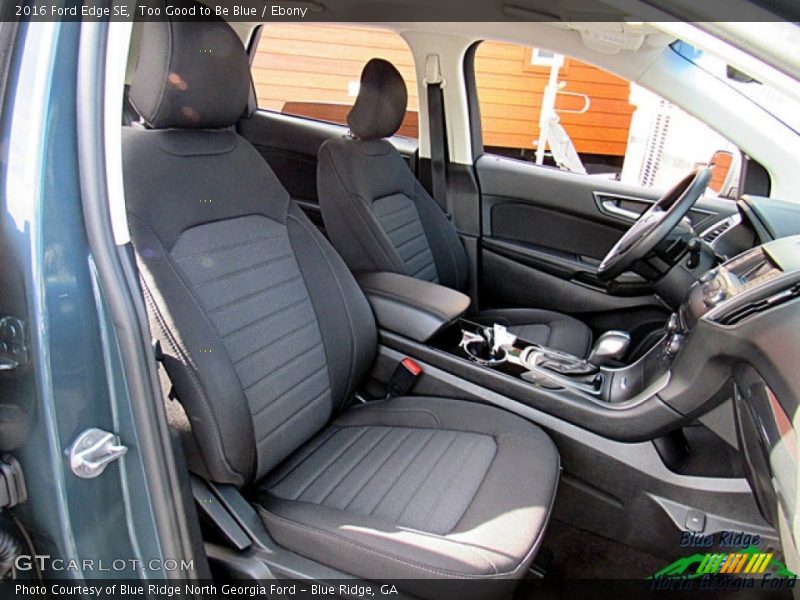 Too Good to Be Blue / Ebony 2016 Ford Edge SE