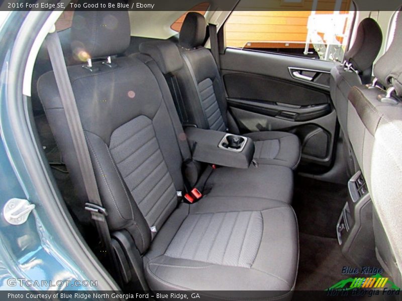 Too Good to Be Blue / Ebony 2016 Ford Edge SE