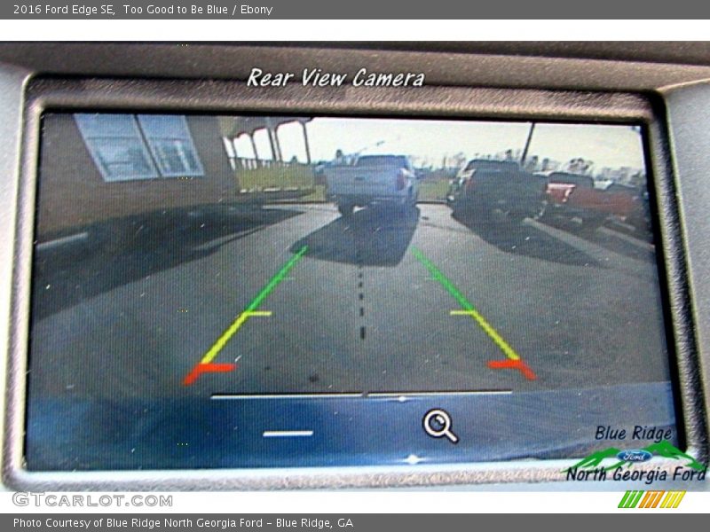 Too Good to Be Blue / Ebony 2016 Ford Edge SE
