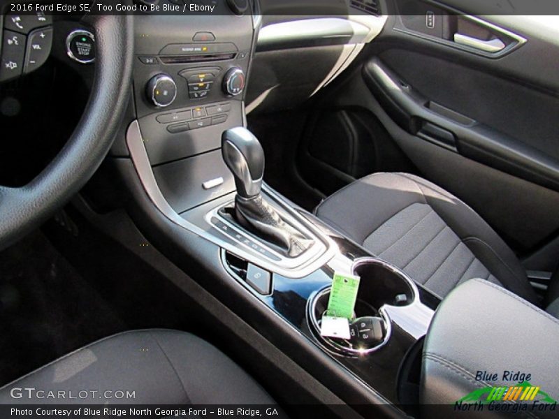 Too Good to Be Blue / Ebony 2016 Ford Edge SE