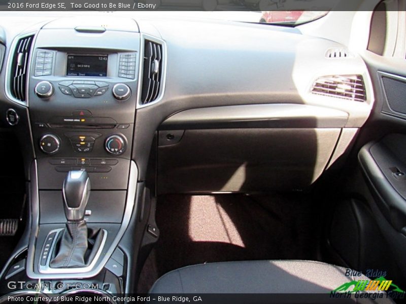 Too Good to Be Blue / Ebony 2016 Ford Edge SE