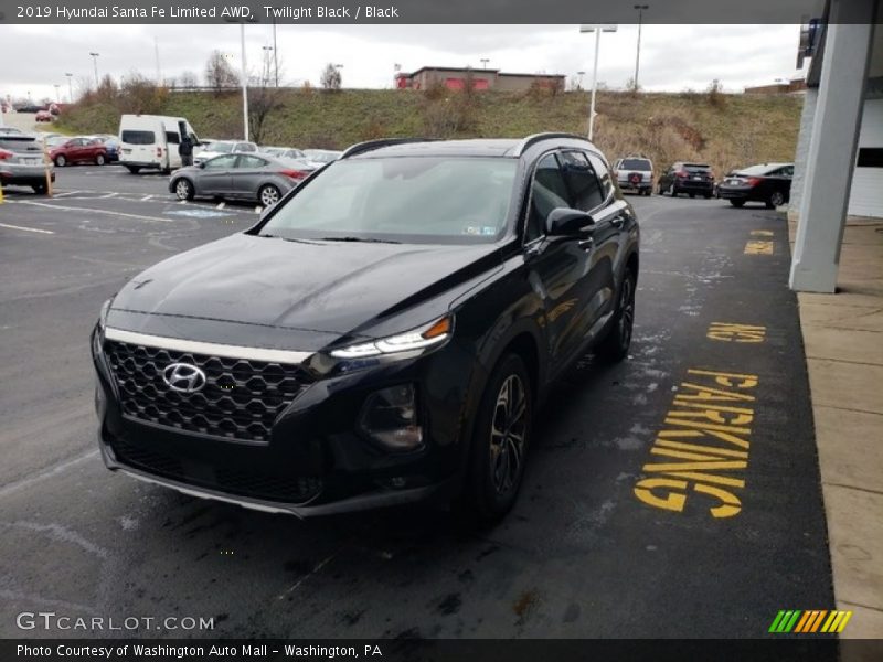 Twilight Black / Black 2019 Hyundai Santa Fe Limited AWD