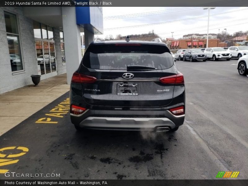 Twilight Black / Black 2019 Hyundai Santa Fe Limited AWD