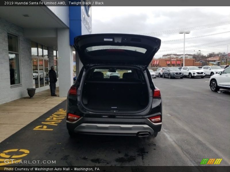 Twilight Black / Black 2019 Hyundai Santa Fe Limited AWD