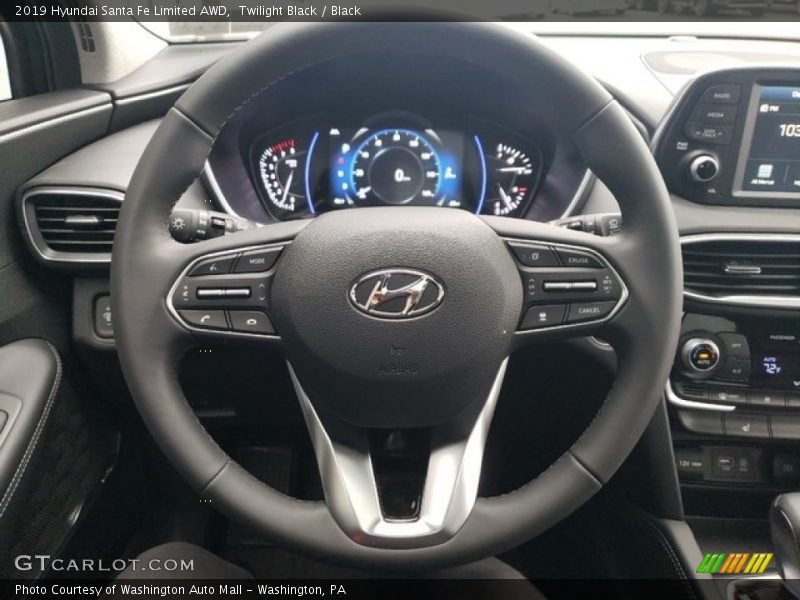  2019 Santa Fe Limited AWD Steering Wheel