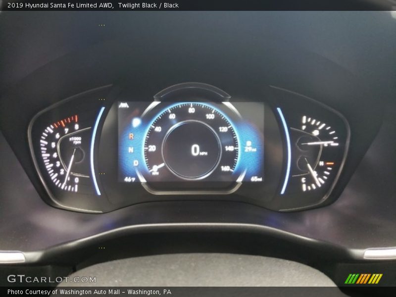 Twilight Black / Black 2019 Hyundai Santa Fe Limited AWD