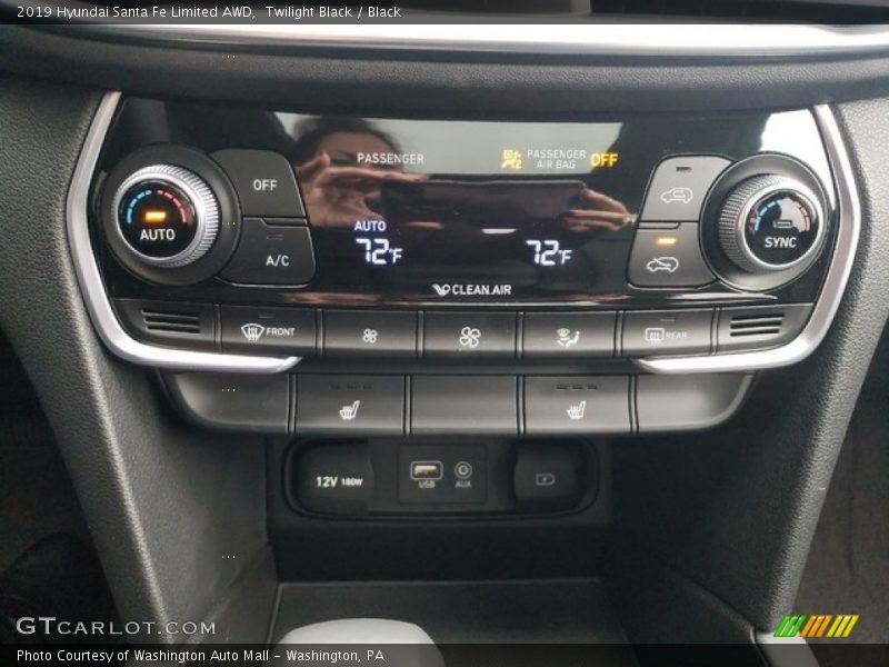 Twilight Black / Black 2019 Hyundai Santa Fe Limited AWD