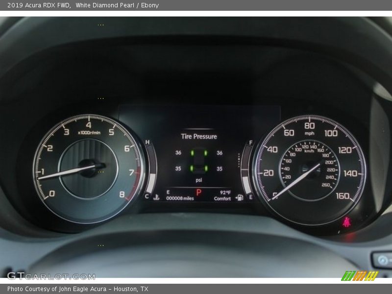 White Diamond Pearl / Ebony 2019 Acura RDX FWD