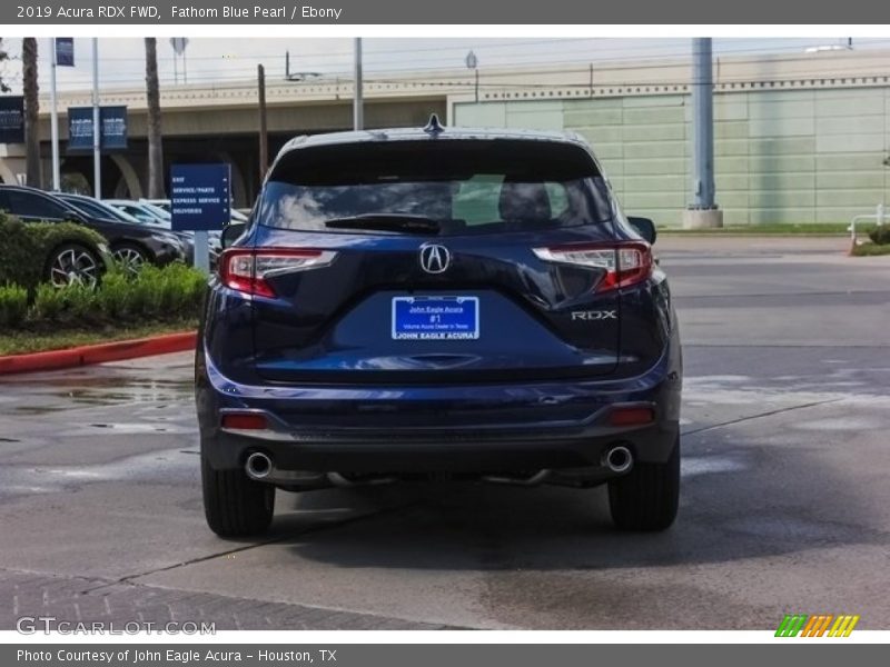 Fathom Blue Pearl / Ebony 2019 Acura RDX FWD
