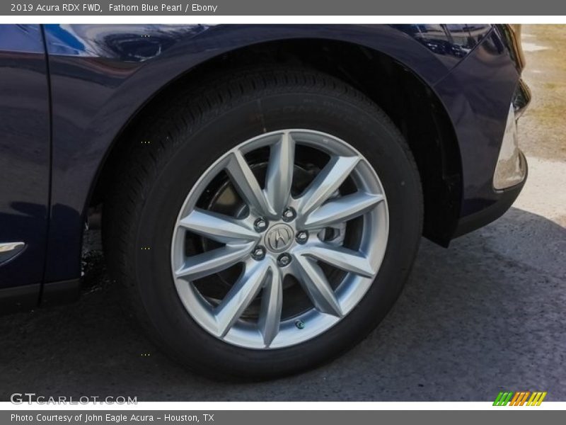 Fathom Blue Pearl / Ebony 2019 Acura RDX FWD