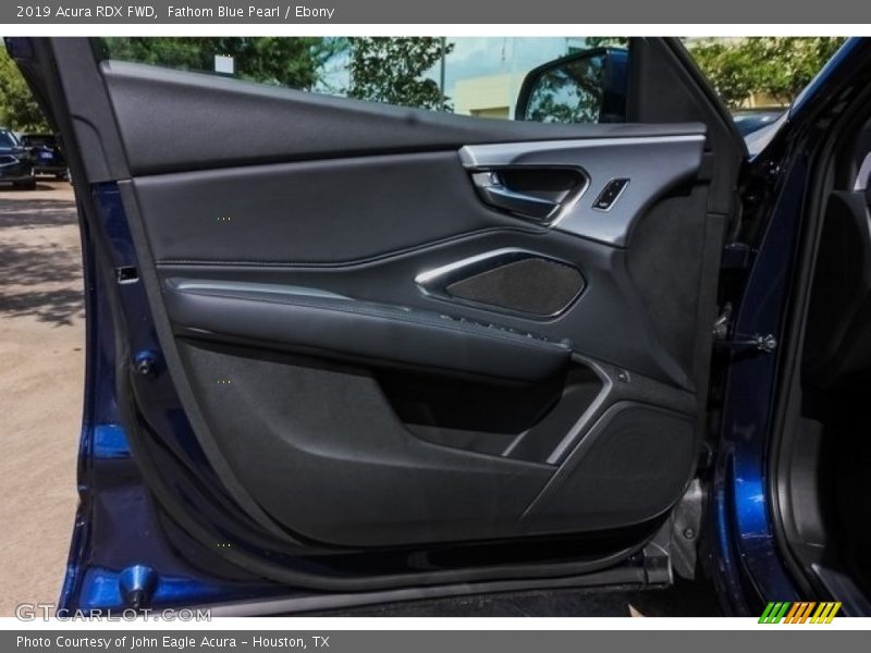 Fathom Blue Pearl / Ebony 2019 Acura RDX FWD