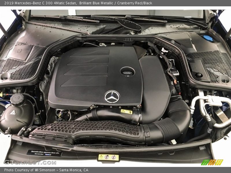  2019 C 300 4Matic Sedan Engine - 2.0 Liter Turbocharged DOHC 16-Valve VVT 4 Cylinder