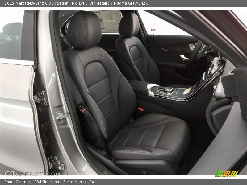 Mojave Silver Metallic / Magma Grey/Black 2019 Mercedes-Benz C 300 Sedan