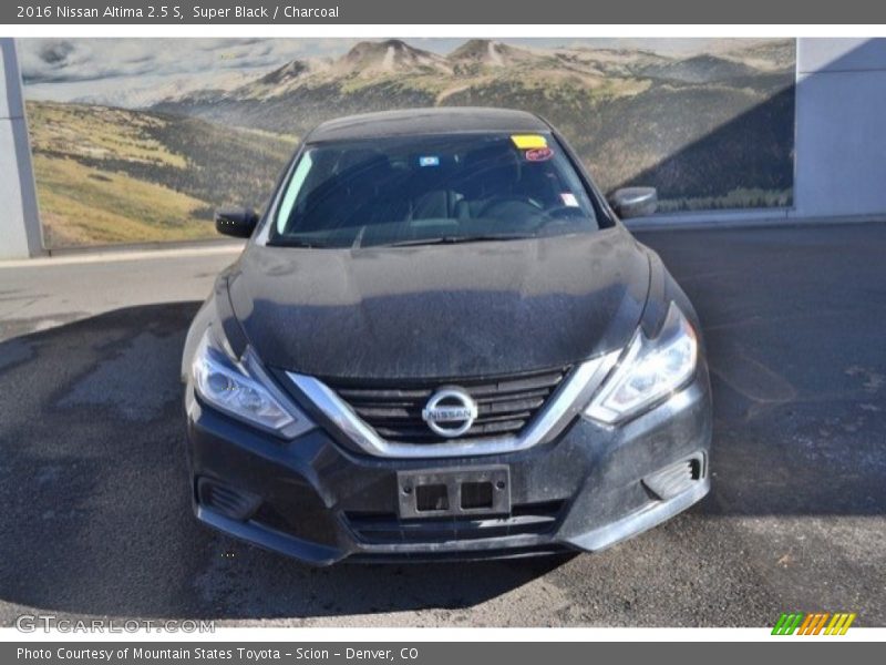 Super Black / Charcoal 2016 Nissan Altima 2.5 S