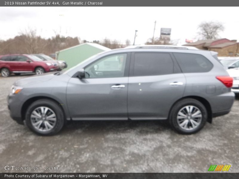 Gun Metallic / Charcoal 2019 Nissan Pathfinder SV 4x4