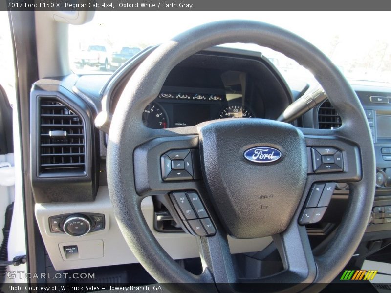 Oxford White / Earth Gray 2017 Ford F150 XL Regular Cab 4x4
