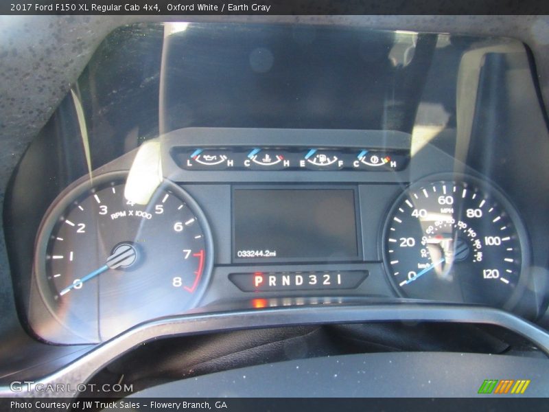 Oxford White / Earth Gray 2017 Ford F150 XL Regular Cab 4x4