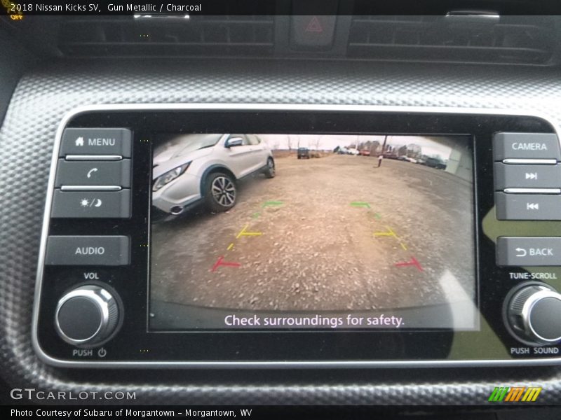 Gun Metallic / Charcoal 2018 Nissan Kicks SV