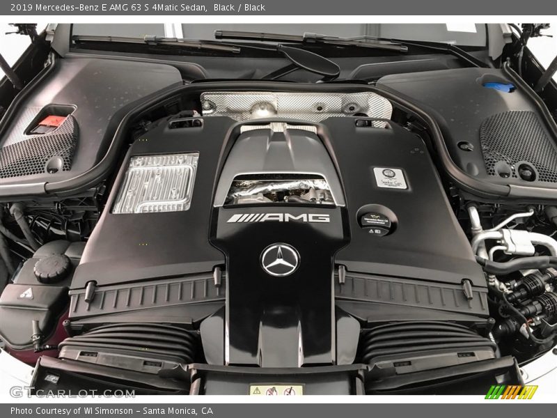  2019 E AMG 63 S 4Matic Sedan Engine - 4.0 Liter AMG biturbo DOHC 32-Valve VVT V8