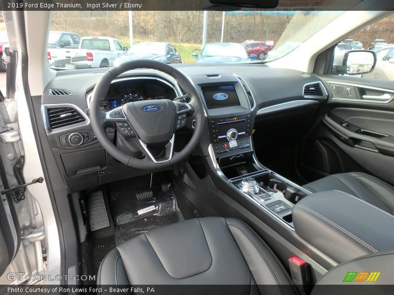  2019 Edge Titanium Ebony Interior