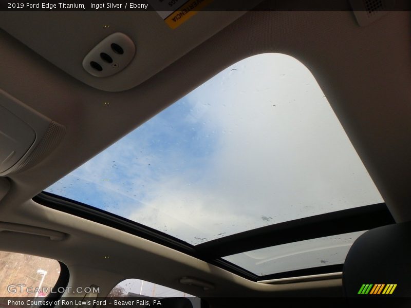 Sunroof of 2019 Edge Titanium