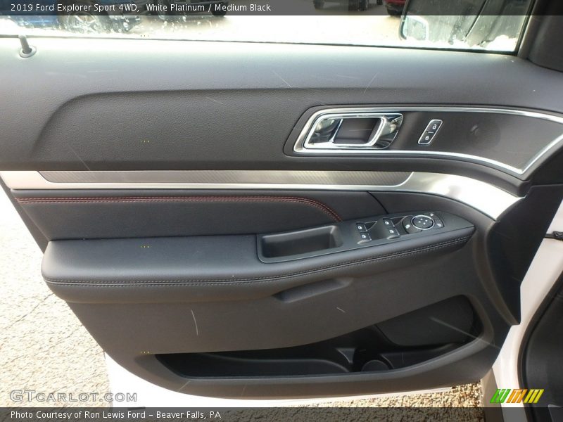 Door Panel of 2019 Explorer Sport 4WD