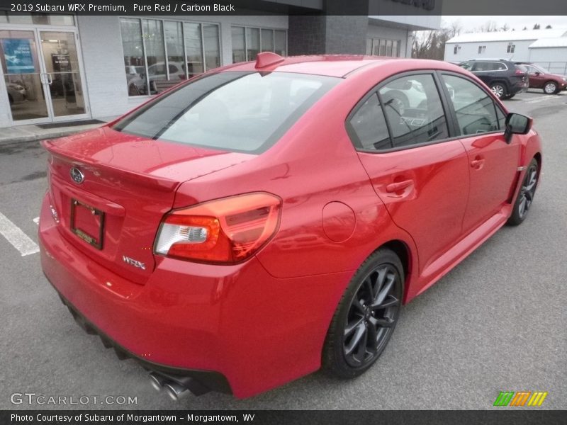 Pure Red / Carbon Black 2019 Subaru WRX Premium