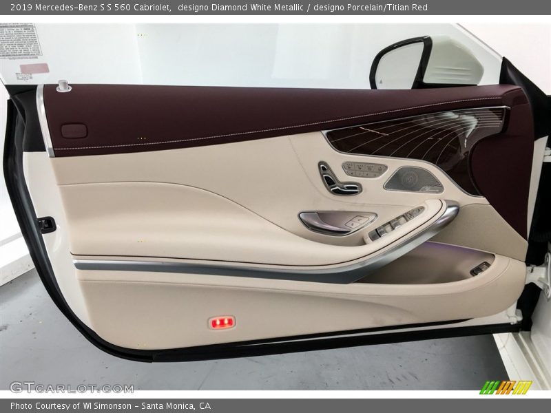 Door Panel of 2019 S S 560 Cabriolet