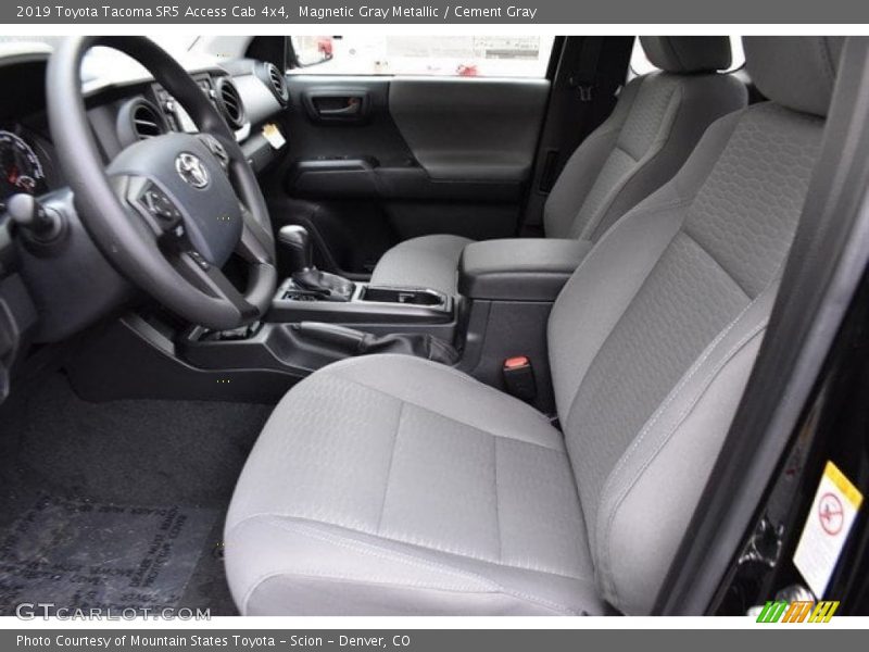 Magnetic Gray Metallic / Cement Gray 2019 Toyota Tacoma SR5 Access Cab 4x4