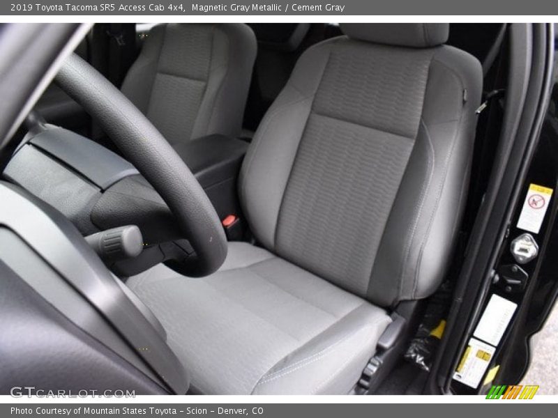 Magnetic Gray Metallic / Cement Gray 2019 Toyota Tacoma SR5 Access Cab 4x4