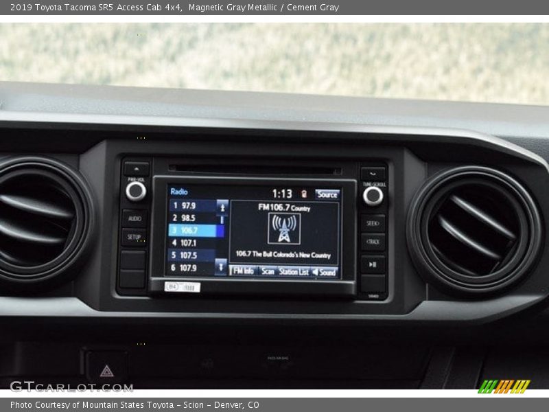 Magnetic Gray Metallic / Cement Gray 2019 Toyota Tacoma SR5 Access Cab 4x4