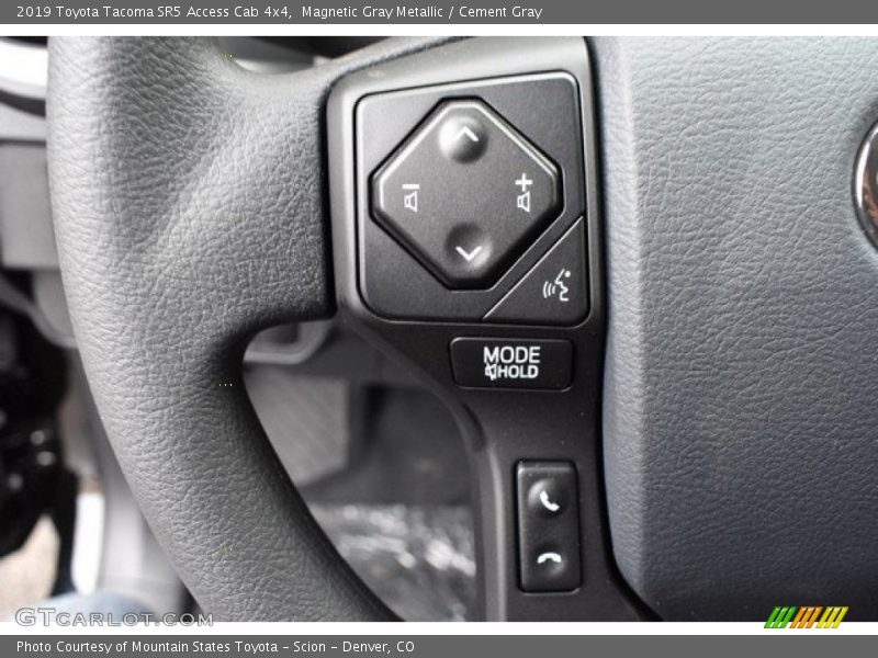 Magnetic Gray Metallic / Cement Gray 2019 Toyota Tacoma SR5 Access Cab 4x4