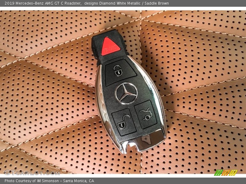 Keys of 2019 AMG GT C Roadster